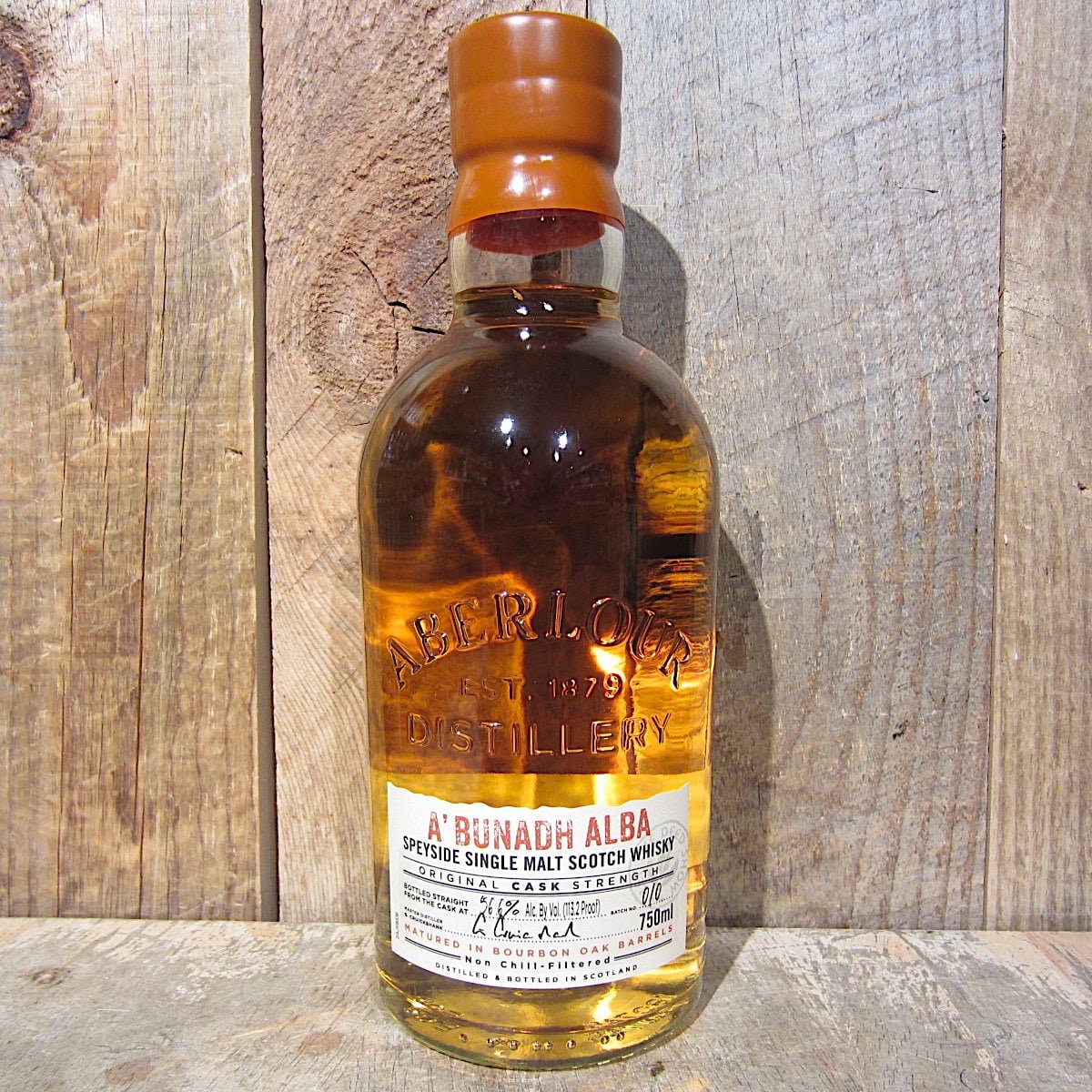 Aberlour Abunadh Alba Scotch 113.2 Proof 750ml