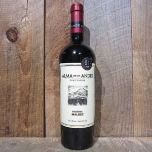 Alma de Los Andes Malbec Reserva 2022 750ml
