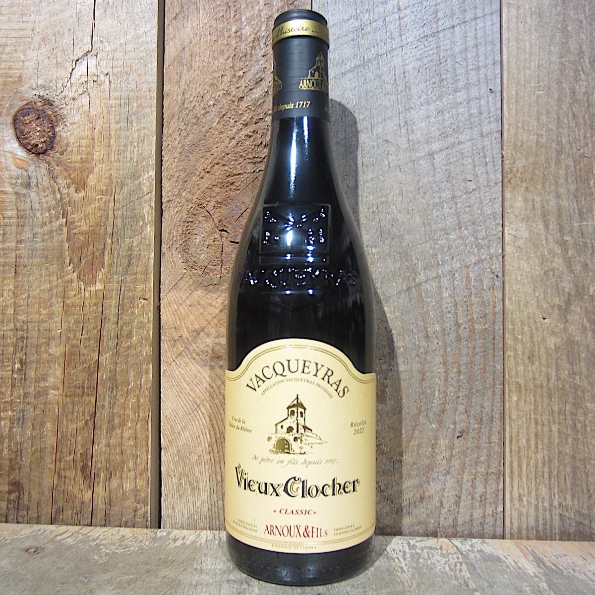 Arnoux & Fils Vacqueyras Vieux Clocher 2022 750ml