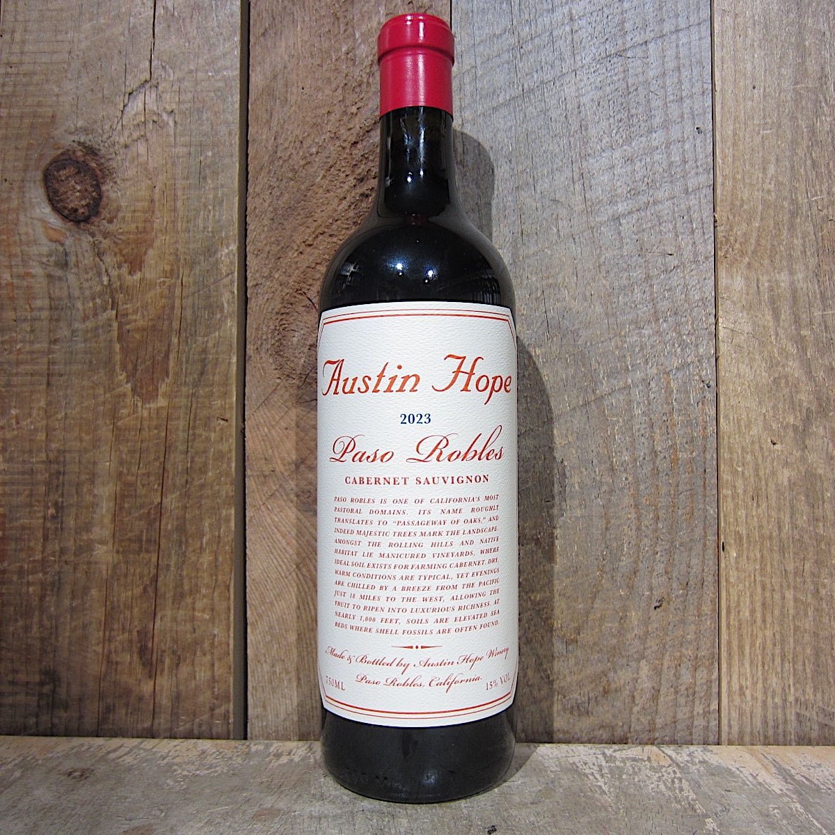 Austin Hope Paso Robles Cabernet Sauvignon 2023 750ml