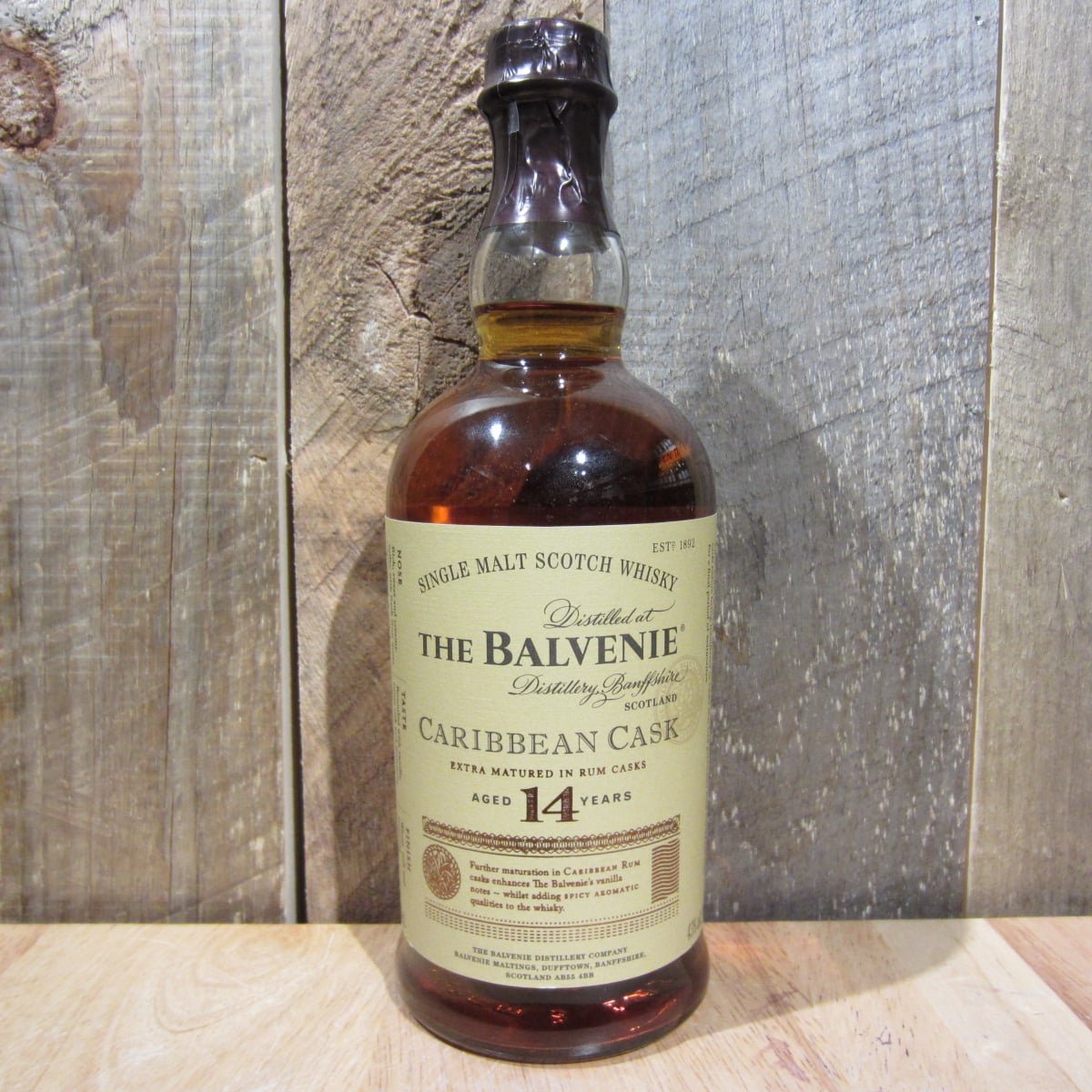 Balvenie Caribbean Cask 14 Year 750ml