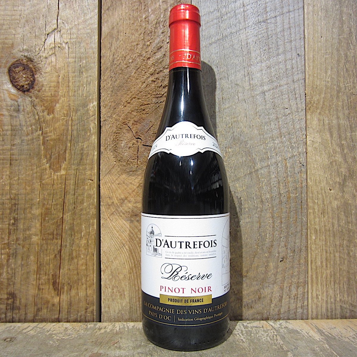 D'Autrefois Reserve Pinot Noir 750ml