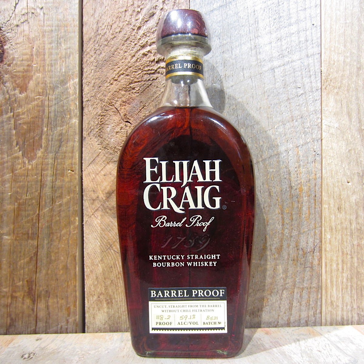 Elijah Craig Bourbon Barrel Proof 10yr 118.2 Proof 750ml