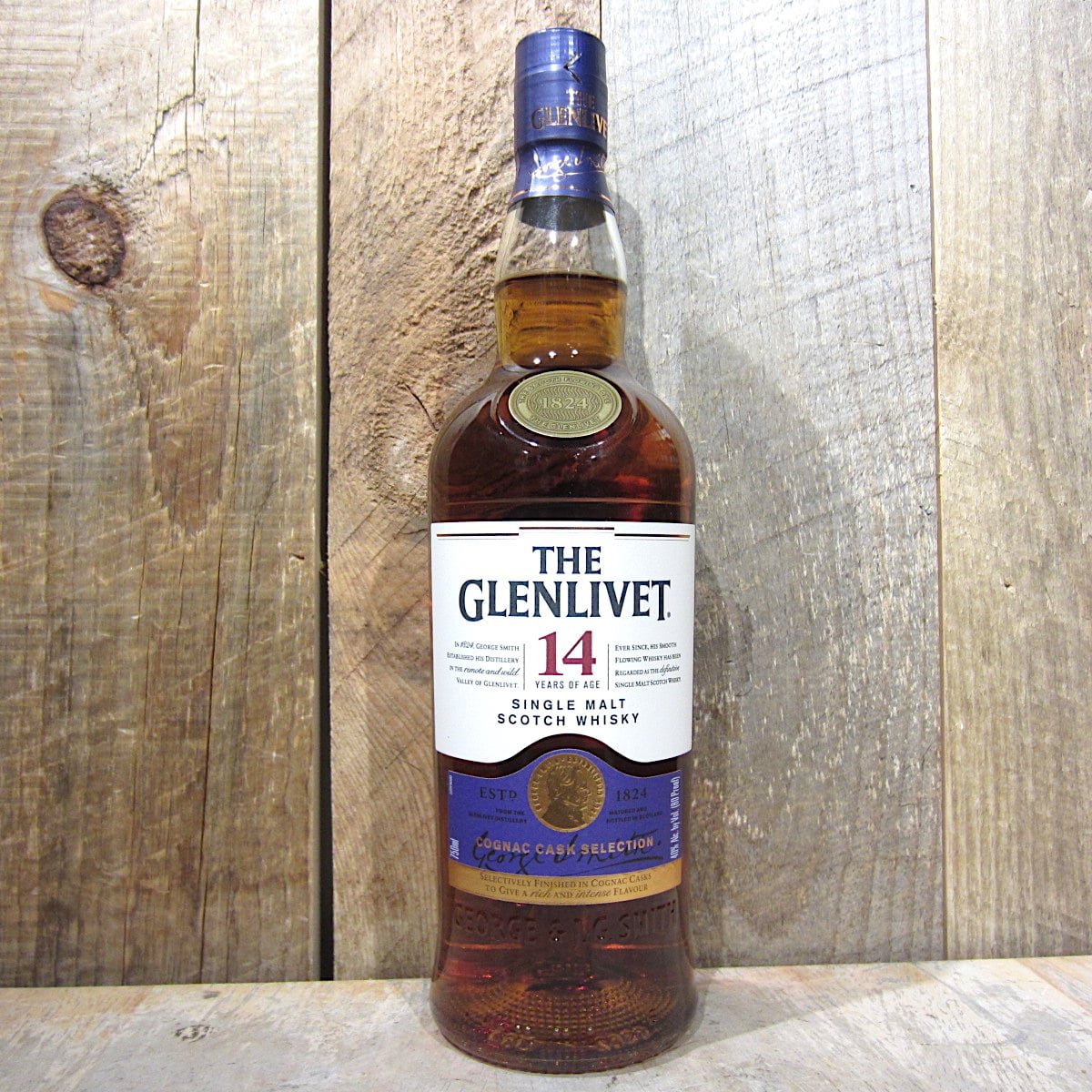 Glenlivet 14 Year Old Cognac Cask 750ml