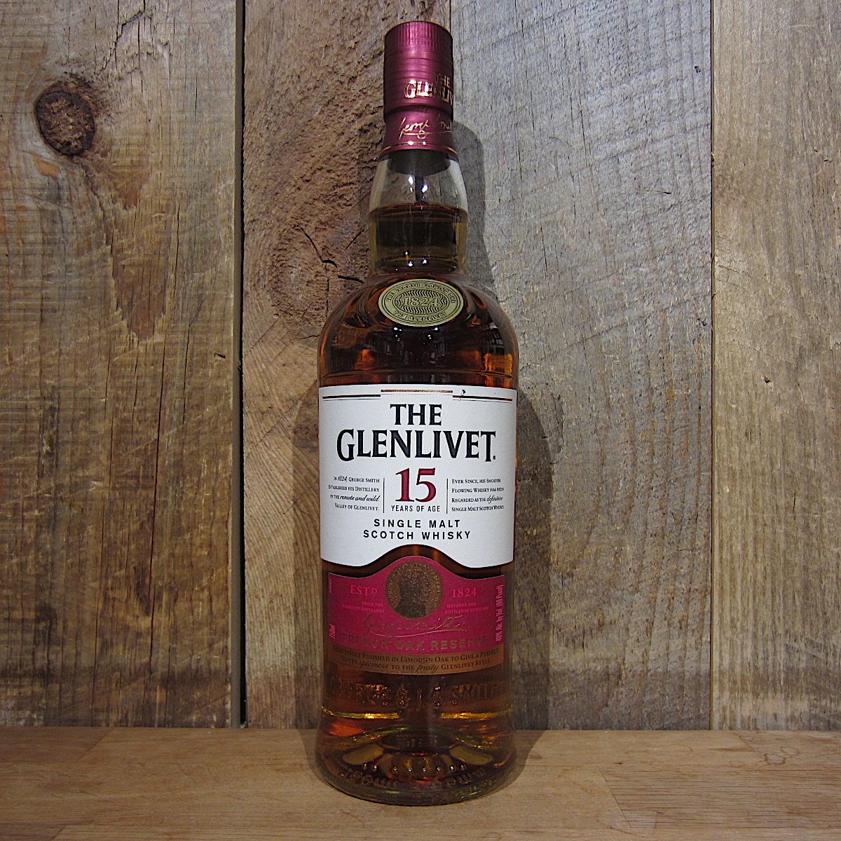 Glenlivet 15 Year 750ml