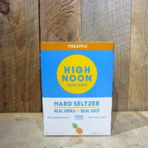 High Noon Vodka and Soda Pineapple (4-Pack)