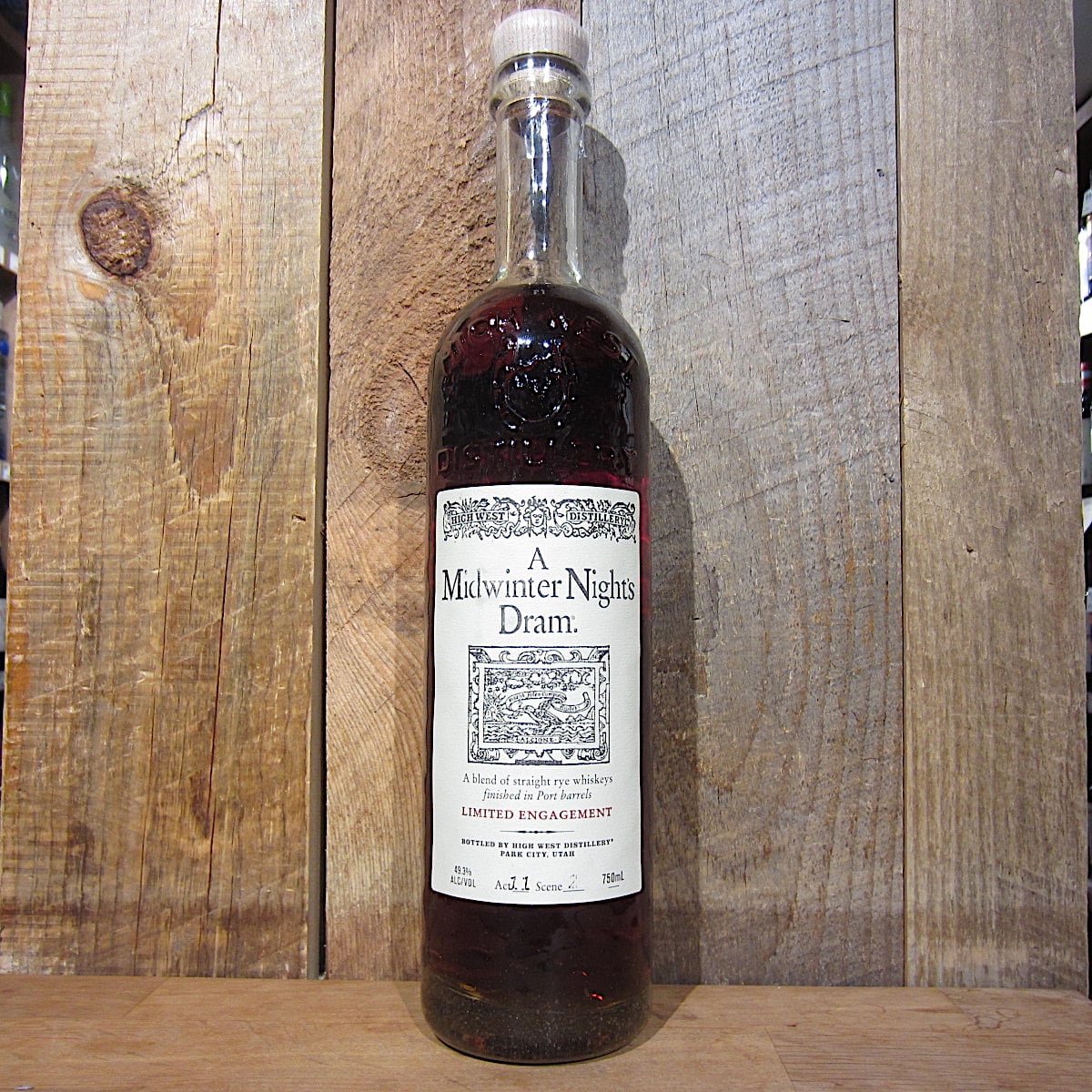 High West A Midwinter Nights Dram Act 11 Scene 2 750ml