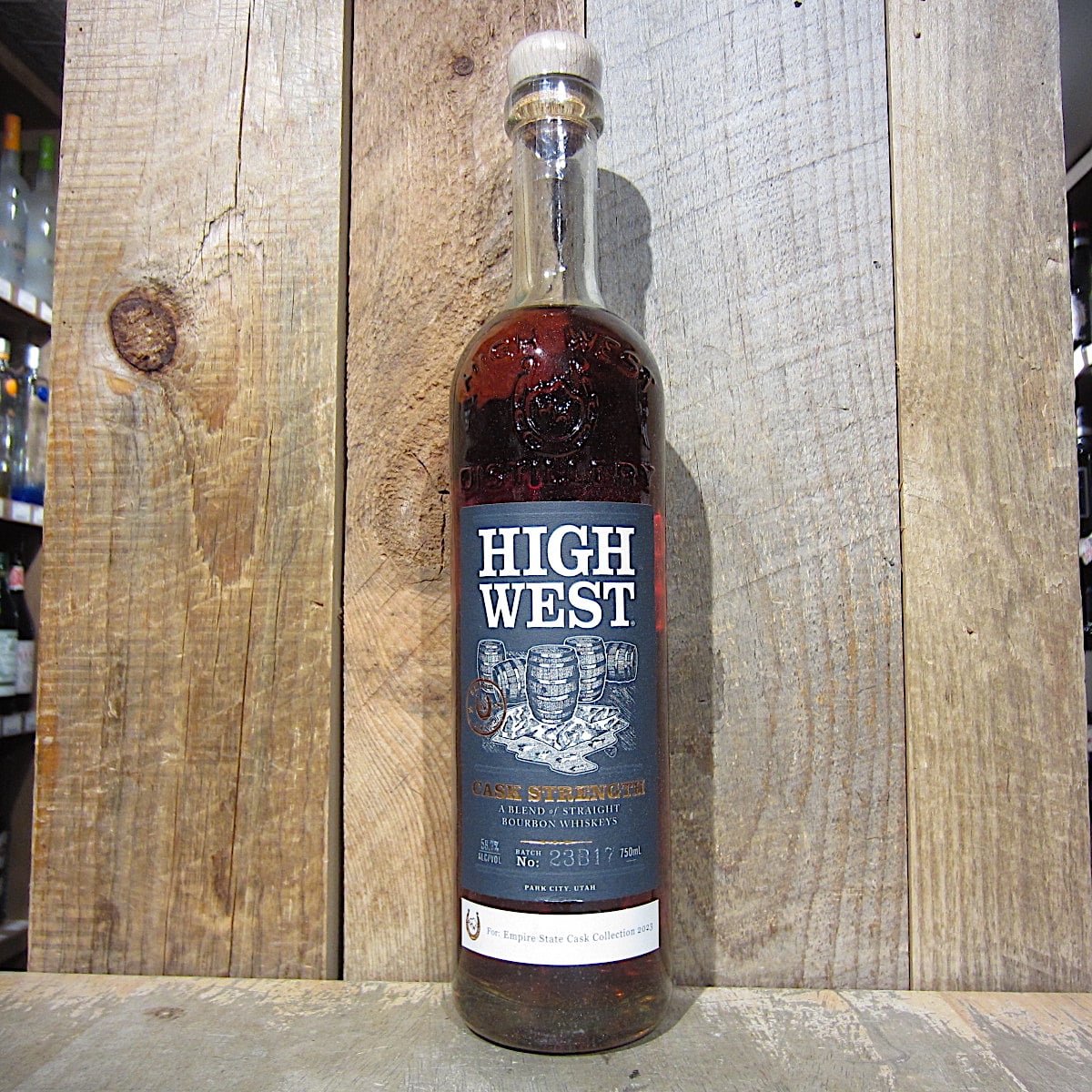 High West Bourbon Cask Strength 750ml