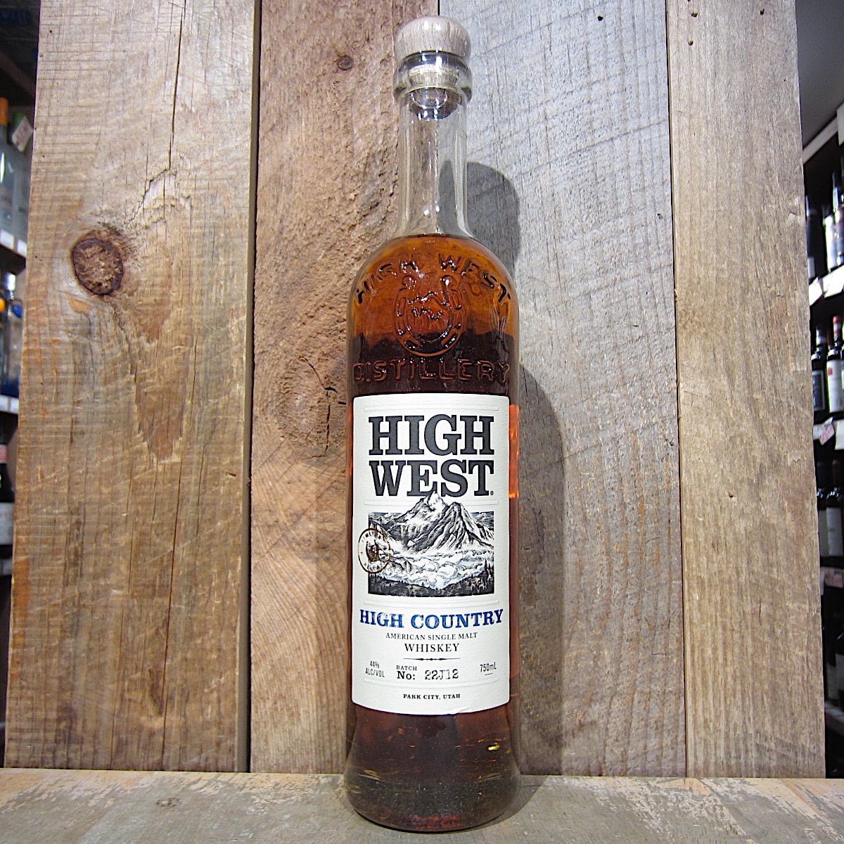 High West High Country Single Malt 750ml