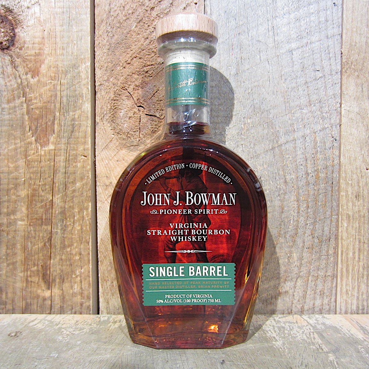 John J Bowman Single Barrel Bourbon 750ml
