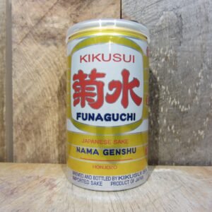 Kikusui Shuzo Funaguchi Nama Genshu Honjozo Sake 200ml (Can)