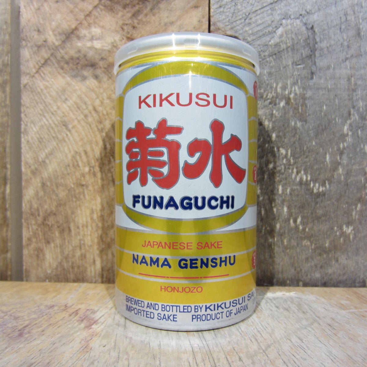 Kikusui Shuzo Funaguchi Nama Genshu Honjozo Sake 200ml (Can)