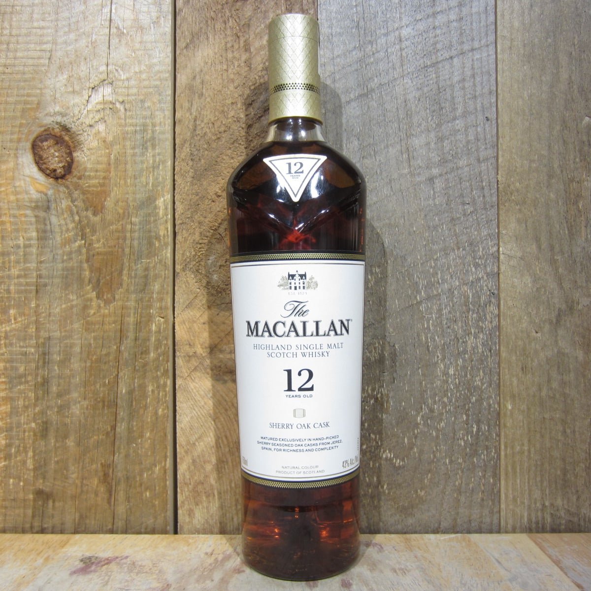 Macallan 12 Year Sherry Single Malt 750ml
