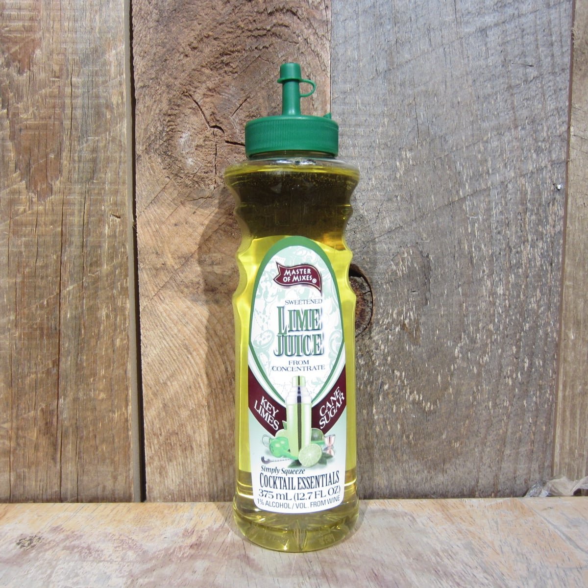 Master of Mixes Lime Juice 375ml (Half Size Btl)