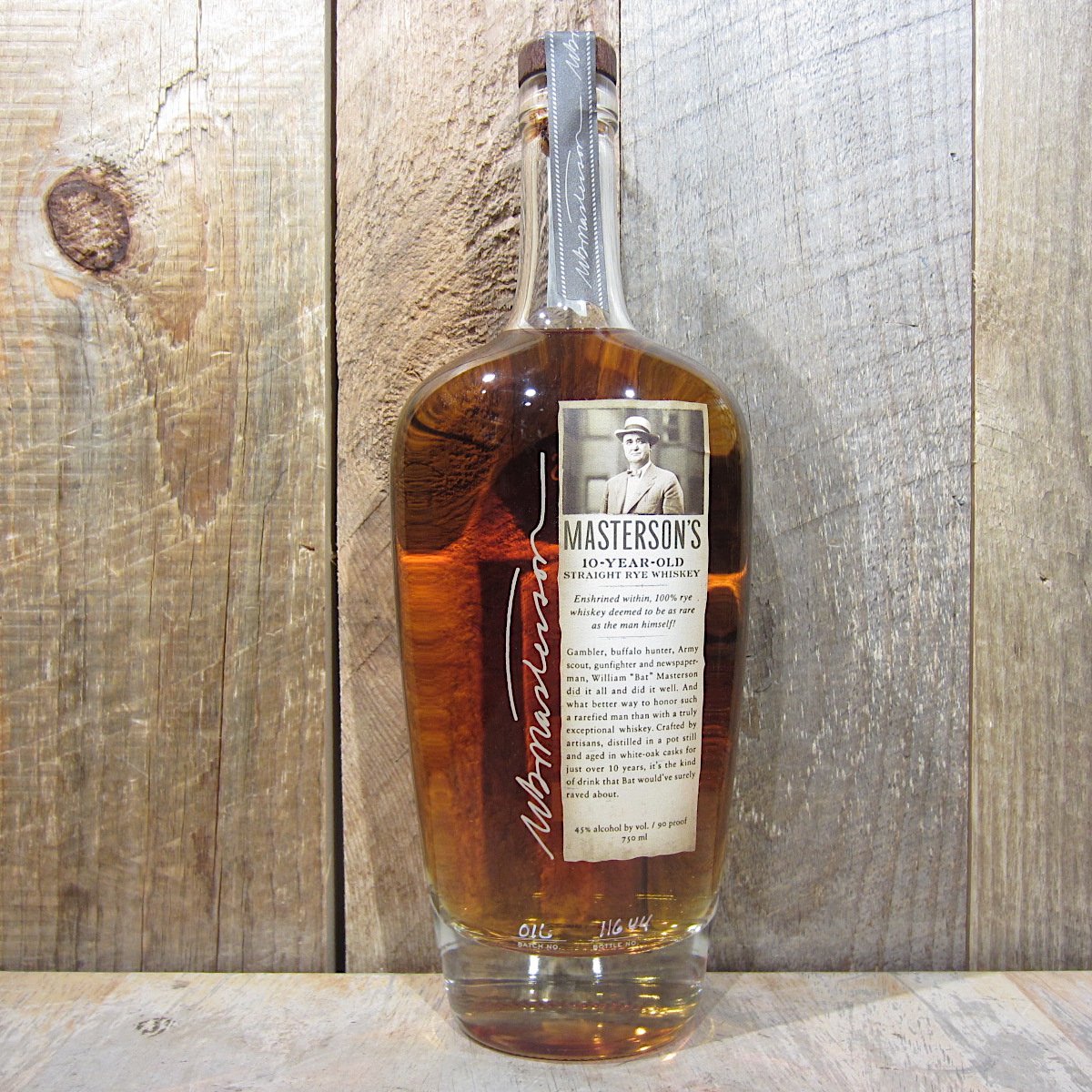 Mastersons 10 Year Old Rye 750ml