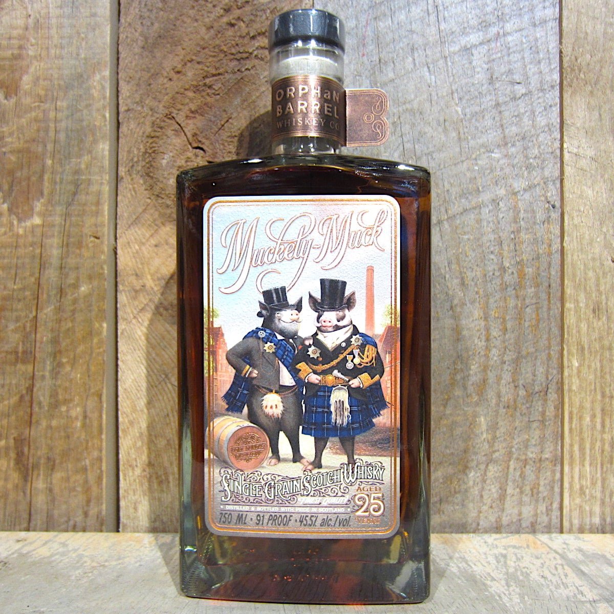 Orphan Barrel Muckety Muck Single Grain Scotch 25 Years Old 750ml