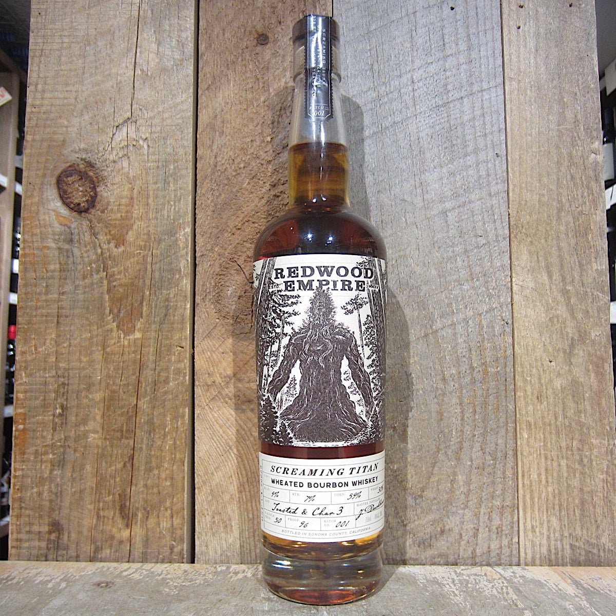 Redwood Empire Screaming Titan Wheated Bourbon 750ml