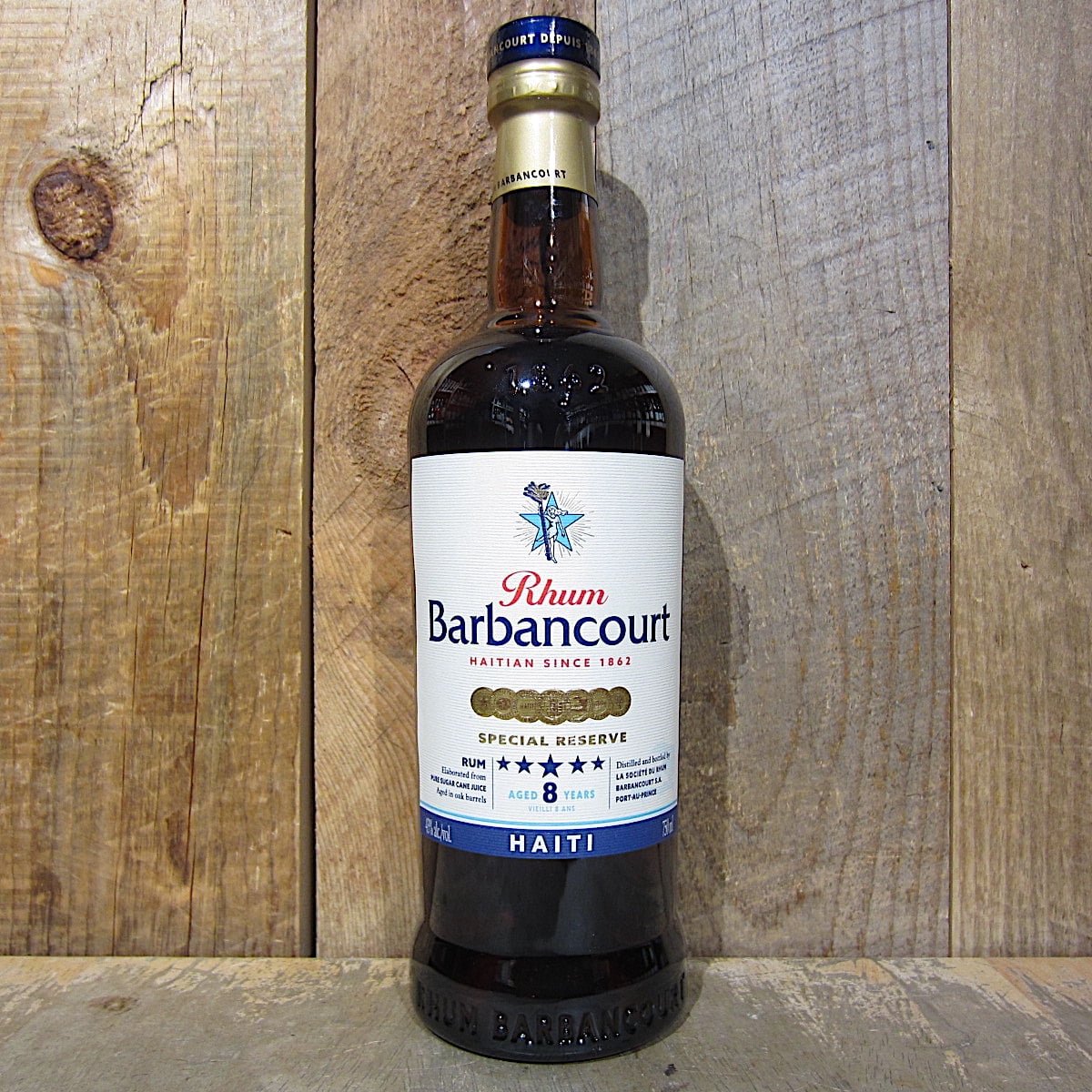 Rhum Barbancourt 5 Star 8 Year Rum 750ml