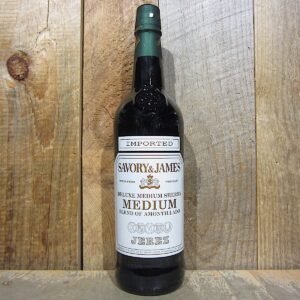 Savory and James Amontillado Sherry 750ml
