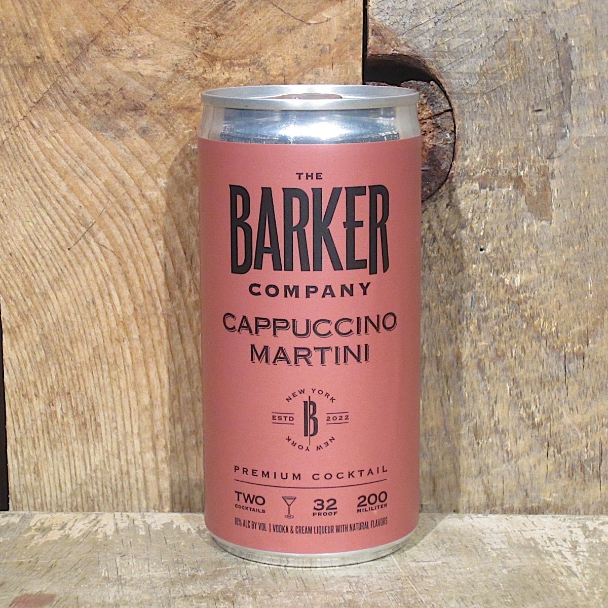 The Barker Company Cappuccino Martini (Can) 200ml