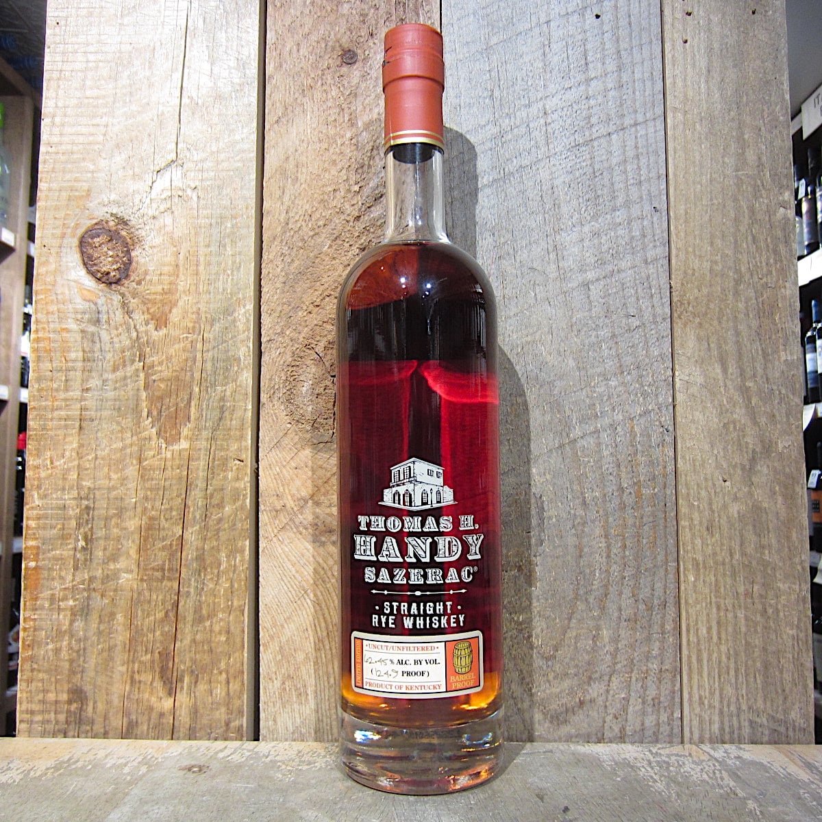 Thomas H. Handy Sazerac Straight Rye 124.9 Proof 750ml